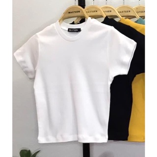 เสื้อยืดMaxteen เอวลอยแขนสั้น
