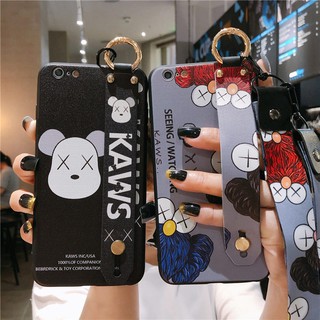 OPPO Reno 5 5Pro 4 4Pro 4Z A92 A31 A91 A5 A9 A53 2020 A3S Reno4Z Reno5 Reno4 Pro เคสโทรศัพท์ Cute Cartoon Kaws Winnie the Pooh TPU Soft Case กรณีป้องกัน