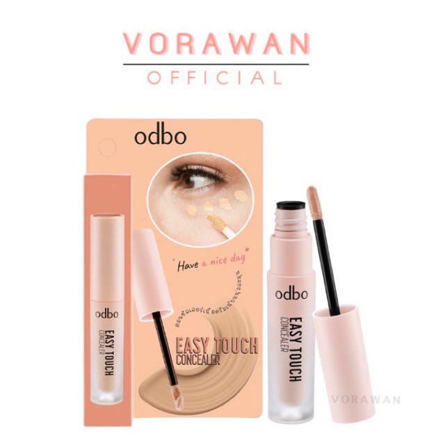 *ของแท้* คอนซีลเลอร์ ODBO EASY TOUCH CONCEALER รหัส OD424