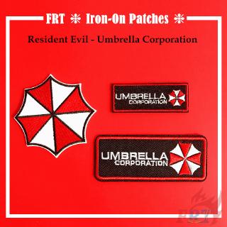 แพทช์ป้ายภาพ resident evil - umbrella corporation 1 ชิ้นสําหรับตกแต่งเสื้อผ้า diy