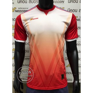 ขายส่งแพค10ตัว เสื้อกีฬา เสื้อฟุตบอล Neecon NA-1505