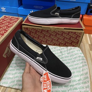 รองเท้าผ้าใบVans Classis Slip On รองเท้าผ้าใบแวนส์สลิปออน รองเท้าผ้าใบผู้ชาย 007