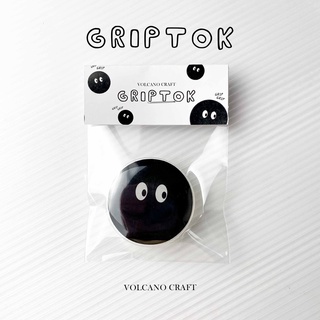 Griptok (Black) กริ๊บต๊อกติดหลังโทรศัพท์สำหรับจับให้ถนัดมือ