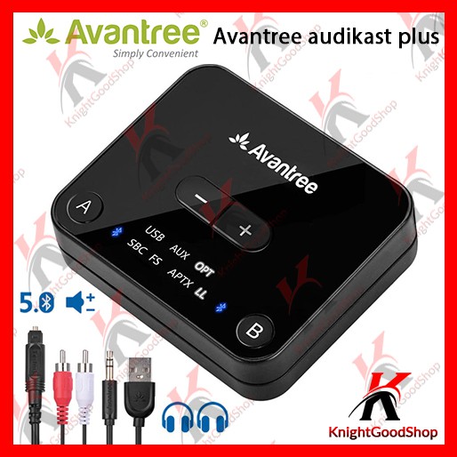 อุปกรณ์ส่งสัญญาณเสียงผ่านบลูทูธ AVANTREE BLUETOOTH AUDIKAST APTXLOW ...