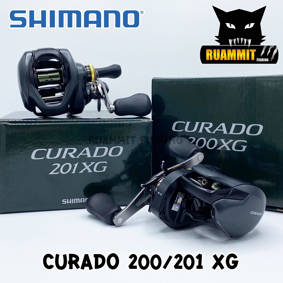 รอกหยดน้ำชิมาโน่ SHIMANO CURADO 200/201 KXG หมุนขวา/หมุนซ้าย (รอบ 8.5:1)
