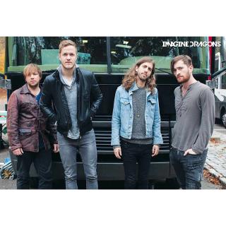 Imagine Dragons,โปสเตอร์วงดนตรีต่างประเทศ AM/EU