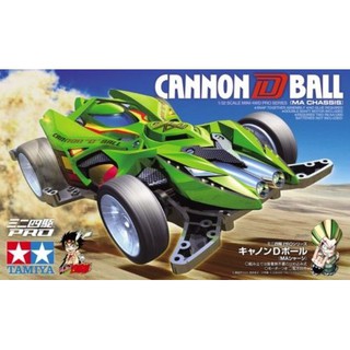 Mini4WD รถราง รถมอเตอร์ Tamiya 1/32 TA18649 CANNON D BALL (MA)