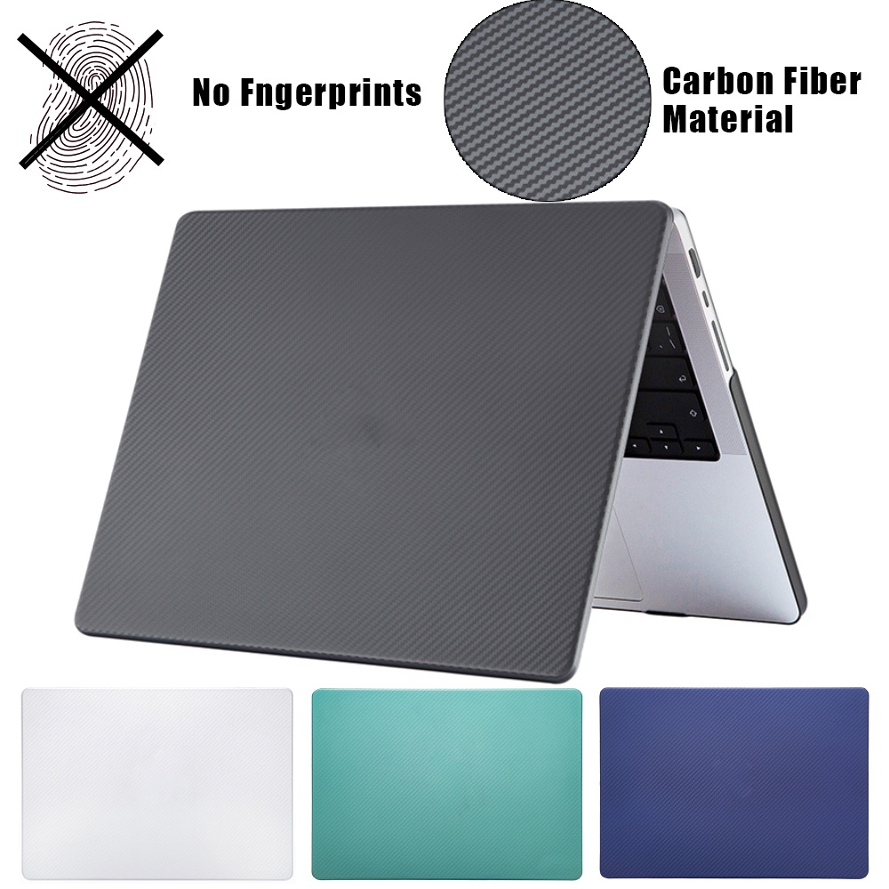 เคสแล็ปท็อป คาร์บอนไฟเบอร์ อุปกรณ์เสริม สําหรับ Macbook air M1 2020 Funda Macbook air 13 Macbook Pro
