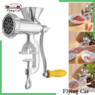 [ราคาจำกัดเวลา] Stainless Steel Manual Meat Grinder Mincer Tool Table Hand Crank Sausage L