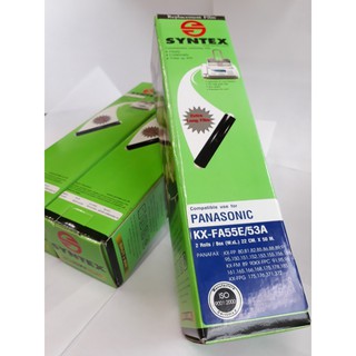 FILM FAX สำหรับ (PANASONIC) KX-FA55E/53A 2ม้วน/กล่อง