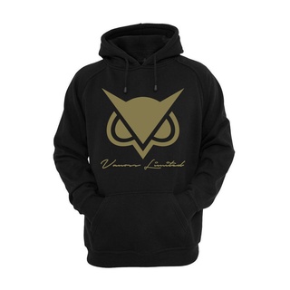 เสื้อกันหนาว มีฮู้ด ผ้าฝ้าย ลายโลโก้ Vanoss Limited Gold 25owf สําหรับผู้ชาย นักเรียน GT