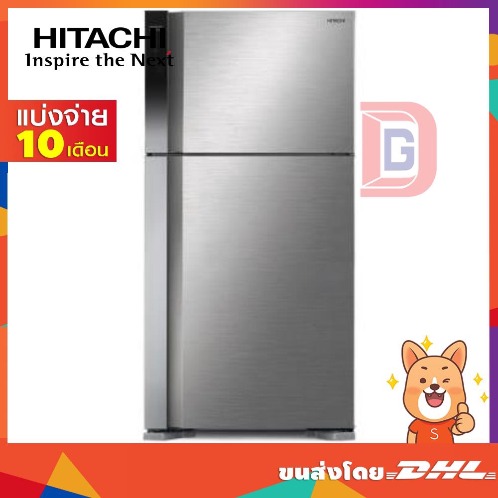 HITACHI ตู้เย็น 2 ประตู ขนาด 520 ลิตร18.3คิว รุ่น R-V510PD BSL (16064)