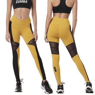 Zumba Shimmer V-Waistband Ankle Leggings (กางเกงเลกกิ้งออกกำลังกายซุมบ้า)