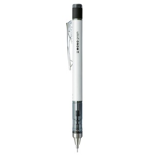 ดินสอกดระบบเขย่า 0.5 TOMBOW MONOgraph DPA134A     สีขาว (PC)