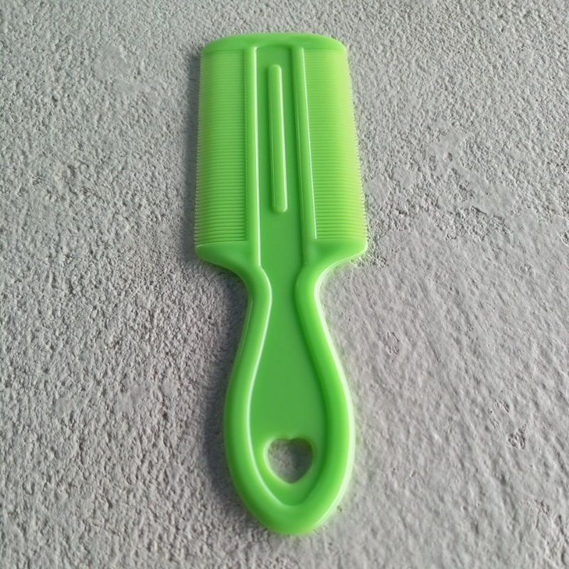 หวีเสนียดพลาสติก ตรา Butterfly ของแท้ ซีถี่ มีด้ามจับ ใช้ง่าย จับถนัดมือ สางเหาออกมาทั้งครอบครัว ไม่กินผม - รูปที่ 5