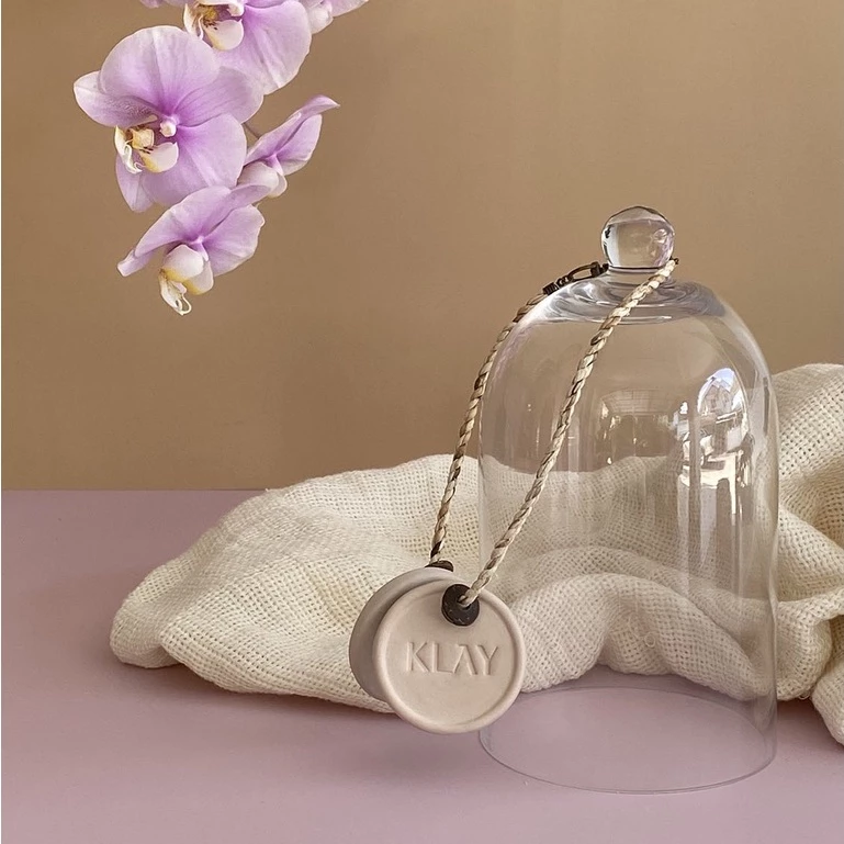 KLAY Coin เหรียญเซรามิกกระจายกลิ่น Portable Diffuser ใช้งานคล้ายเหรียญหอมหรือถุงหอม