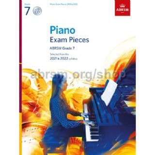 Piano Exam Pieces 2021 &amp; 2022, ABRSM Grade 7, with CD New Product (9781786013330)