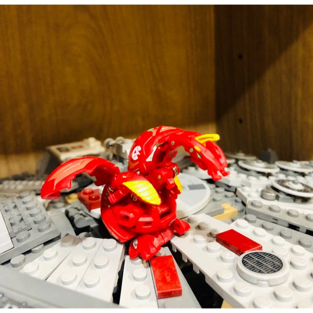 Bakugan Battle Brawlers Red Pyrus Turbine Cyborg Helios เล่นกับสายได้  #บาคุกัน