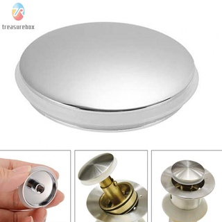 【TRSBX】1 X 38mm Replacement Sink/Basin Waste Plug,Cap Easy Pop-Up Click Clack Chrome