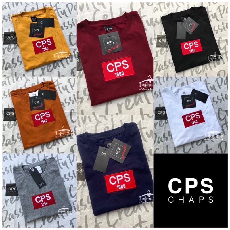 แขนสั้น CPS 1980 งานปัก งานป้าย