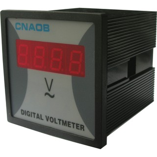 BF ดิจิตอลโวลท์ มิเตอร์ ขนาด 72*72 มม. Digital Volt meter