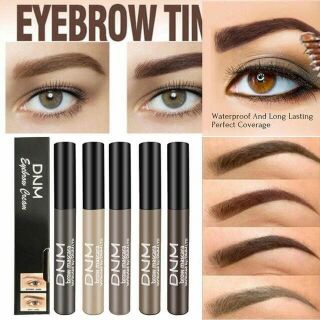 DNM Eyebrow ปากกามาคาร่าเพิ่มมิติให้คิ้ว(แถมฟรีพัฟซิลิโคน)