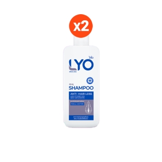 #ส่งฟรี LYO ไลโอ หนุ่มกรรชัย | แชมพู+แชมพู lyo shampoo lyo แชมพู แก้ผมร่วง ผมบาง ผมหงอก