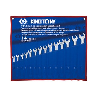 KINGTONY ชุดประแจแหวนข้างปากตาย ตัวยาว 14ชิ้น 8-24มิล. รุ่น …