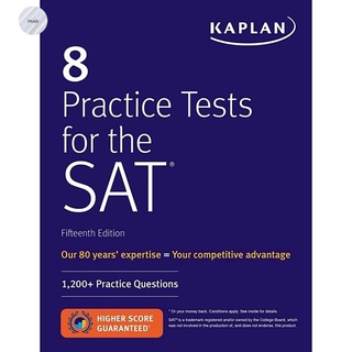 KAPLAN 8 PRACTICE TESTS FOR THE SAT