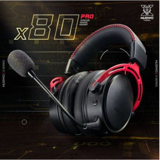 NUBWO X80 Pro Wireless Gaming Headphone หูฟังเกมมิ่งไร้สาย