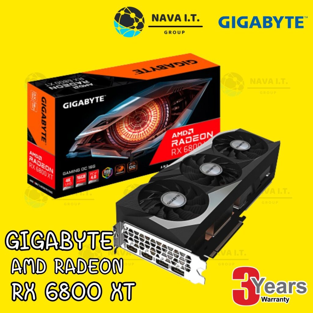 Amd Radeon Rx 6800 Xt 16gb Gddr6 Graphics Card In Hand S Pแท