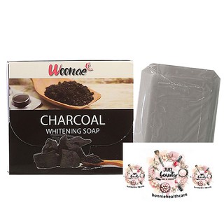 วูเน่ ชาร์โคล ไวท์เทนนิ่ง โซป CHARCOAL WHITENING SOAP 100g.