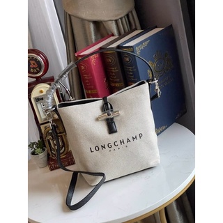 Longchamp Roseau Bucket Bag Sแท้💯outlet