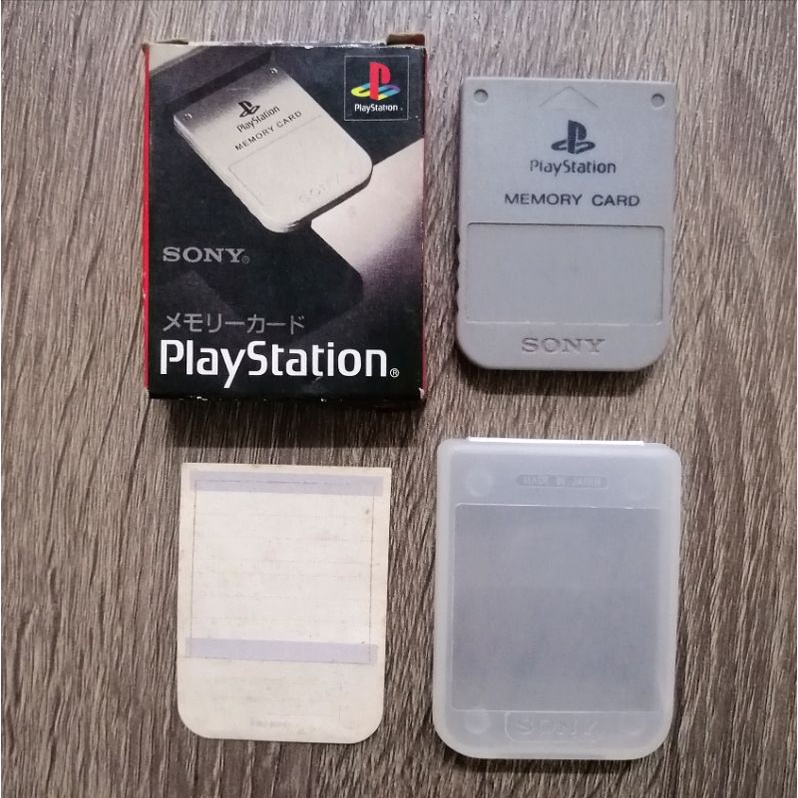 Memory Card เมม PS1 ของแท้ เซฟ เพล1