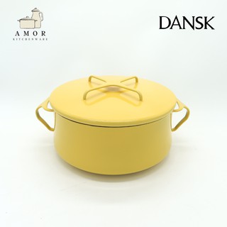 Dansk Kobenstyle - 4 Qt. Casserole (ของใกล้หมดแล้วค่ะ) หม้อเคลือบอินาเมลขนาดใหญ่