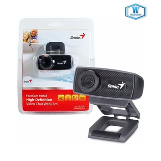 Genius FaceCam 1000X 720P HD 1MP Webcam VDO Conference กล้องเว็บแคม