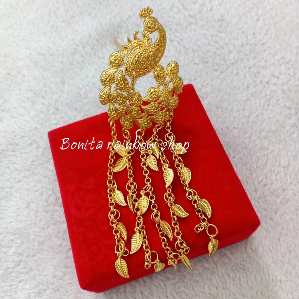 ปิ่น ปิ่นล้านนา เครื่องประดับผม เครื่องประดับชุดไทย ปิ่นเจ้านางสีทอง