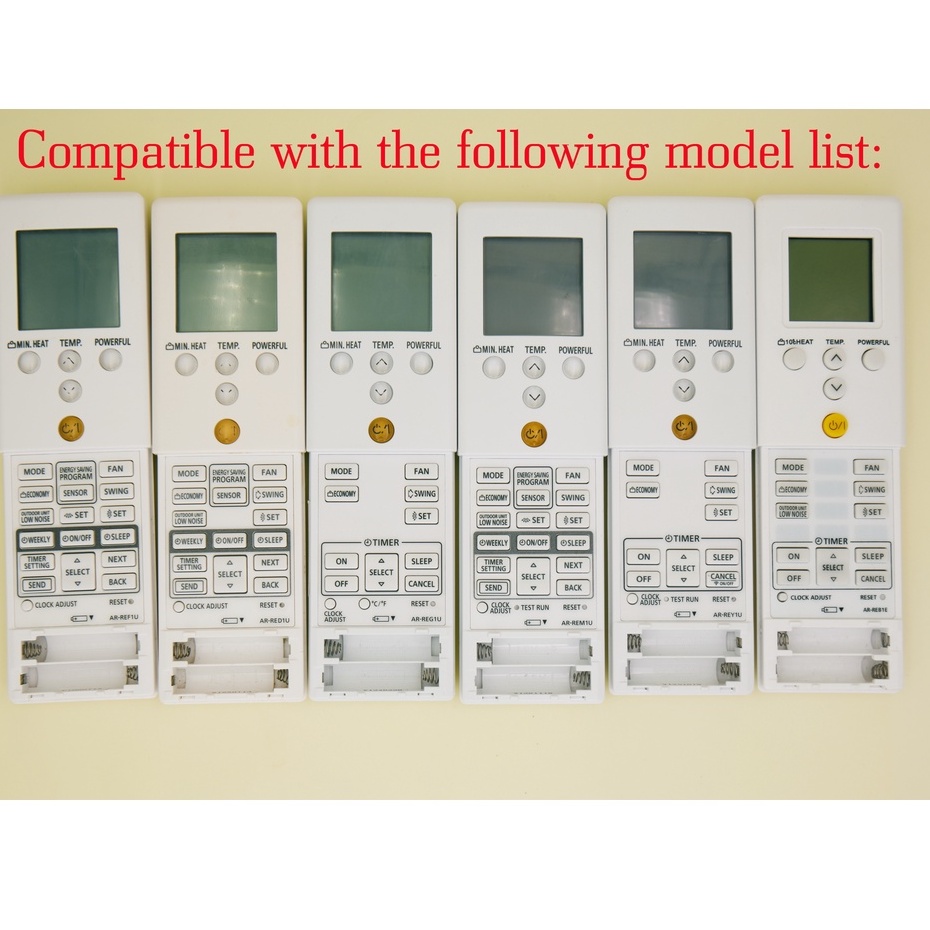 ใหม่ AR-REM5E สําหรับ FUJITSU Air Conditioner รีโมทคอนโทรล AUXG14KVLA AUXG18KVLA ASTG09KUCA ASTG09LU