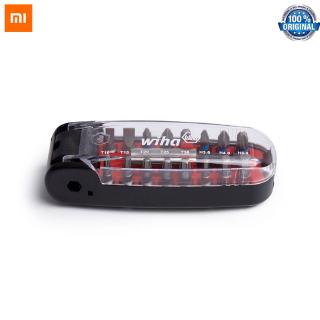 Xiaomi Wiha Crocodile mouth bit black 17PCS Screwdriver Kit Precision Magnetic Bits DIY Screw Driver Set For Home