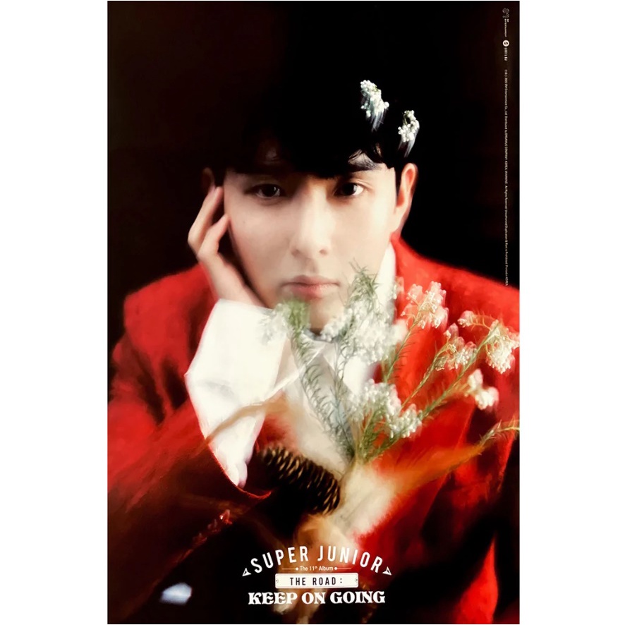 โปสเตอร์ Ryeowook Super Junior The 11th Album Vol.1 The Road : Keep on Going (Street Ver.-Ryeowook) 