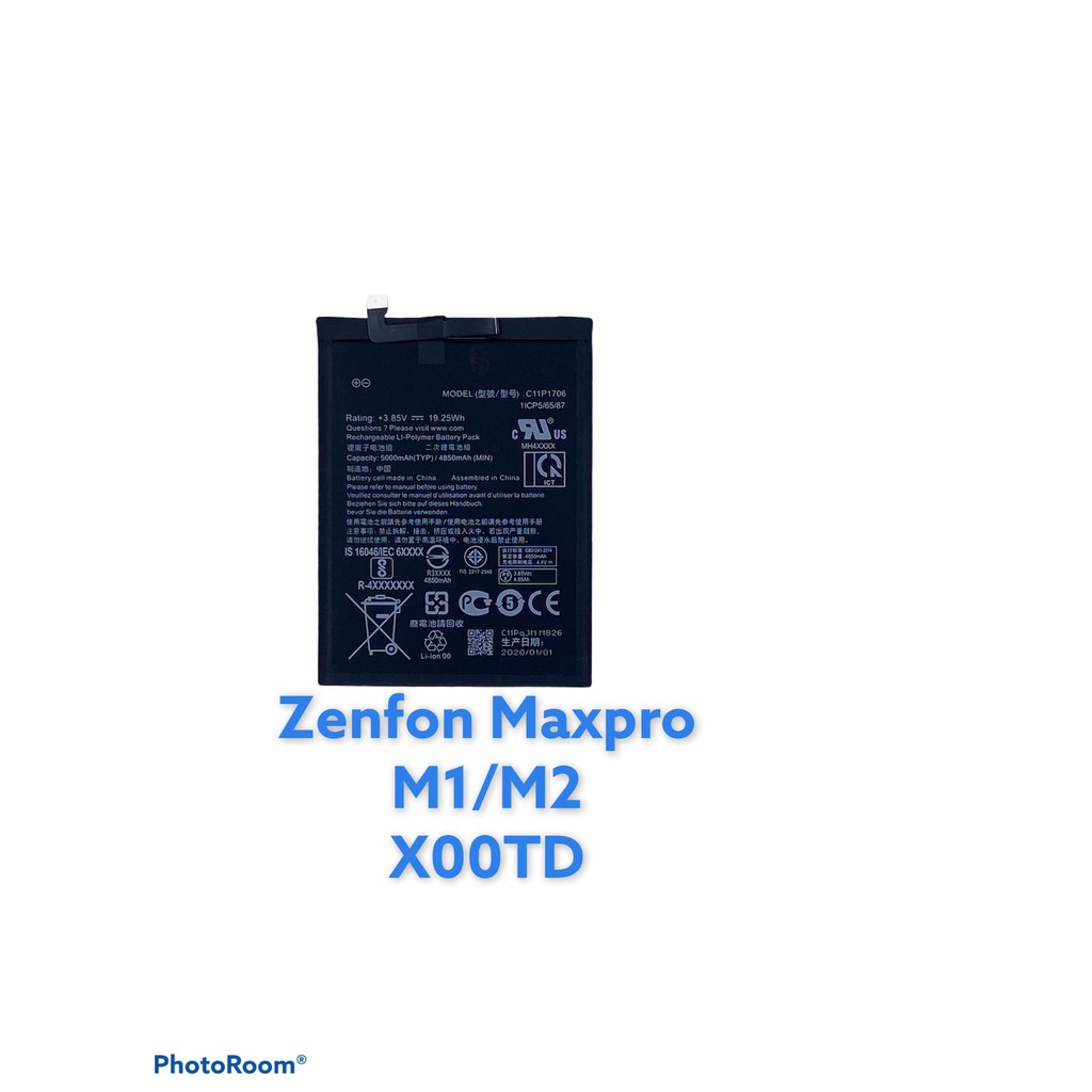 แบตเตอรี่ Asus - Zenfone Max Pro M1/X00TD/Max Pro/C11P1612/X00DD/X008D/Z00LD/Z00UD/Z012DB/Z017D/T00J
