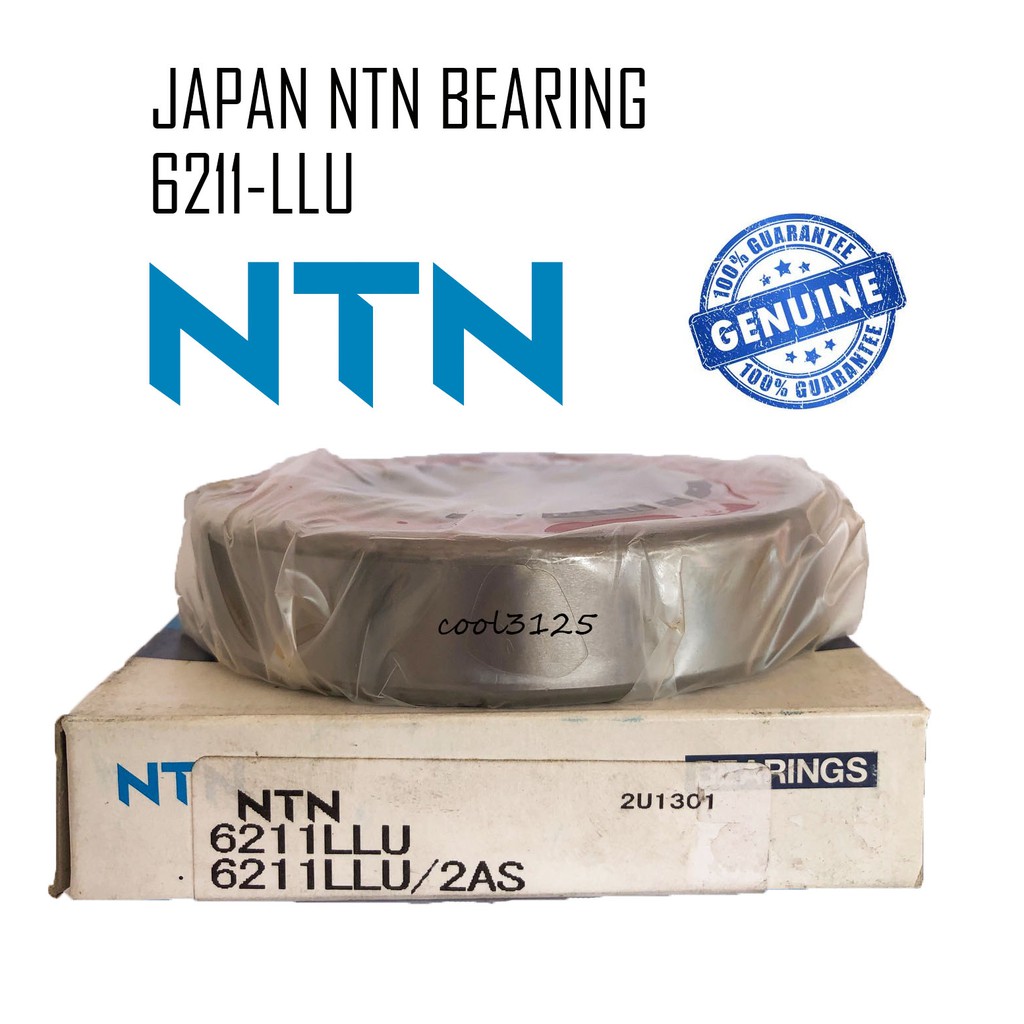 6211 LU NTN แบริ่งญี่ปุ่น 6211-LLU