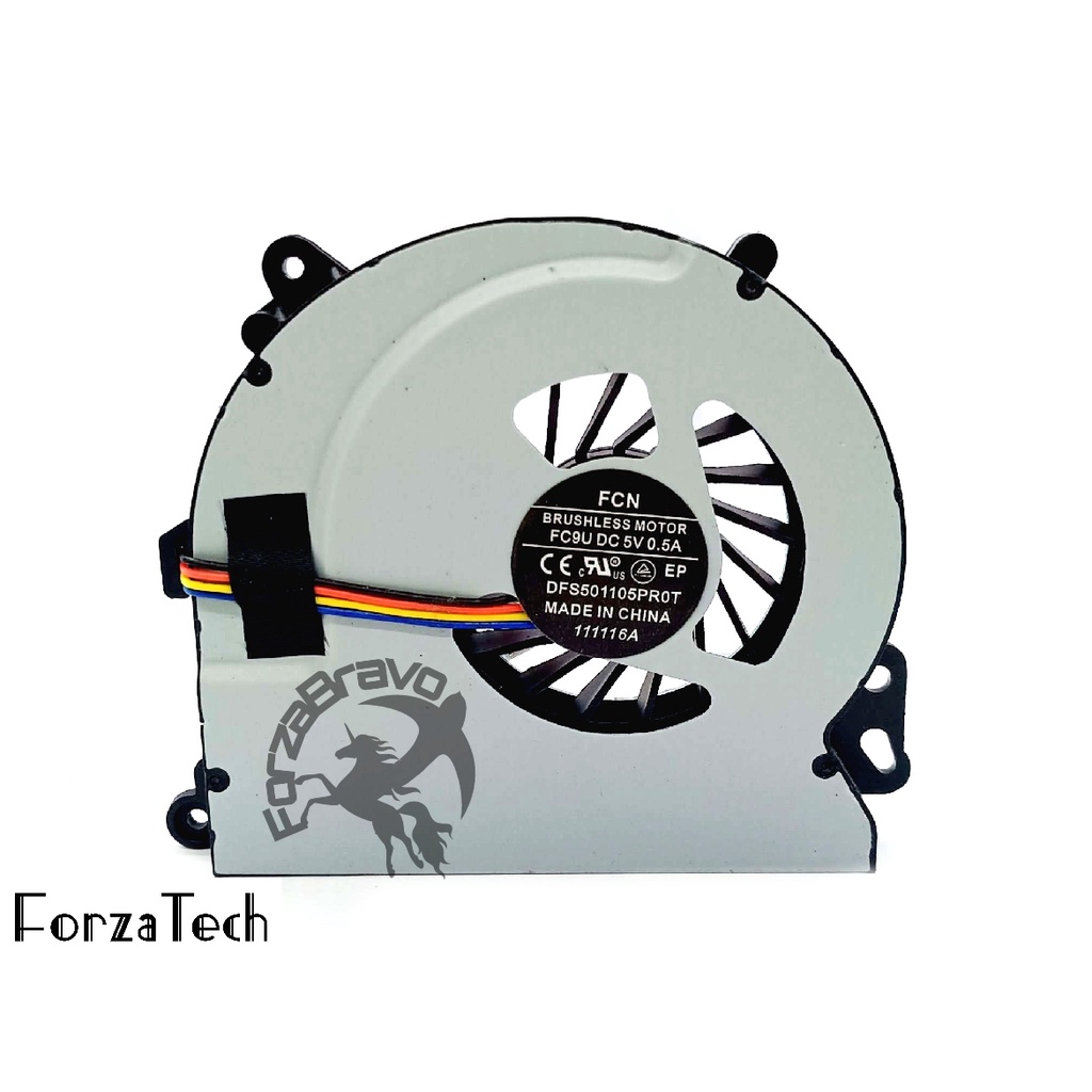 พัดลมระบายความร้อนแล็ปท็อป HP Envy 15-J 15-J000 15Z-j00 M7-J M7-J010DX DFS501105Pr0t (4Pins)