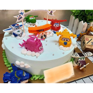 (ร้านไทย) 8ตัว โมเดล ซุปเปอร์วิงส์ Super wings _