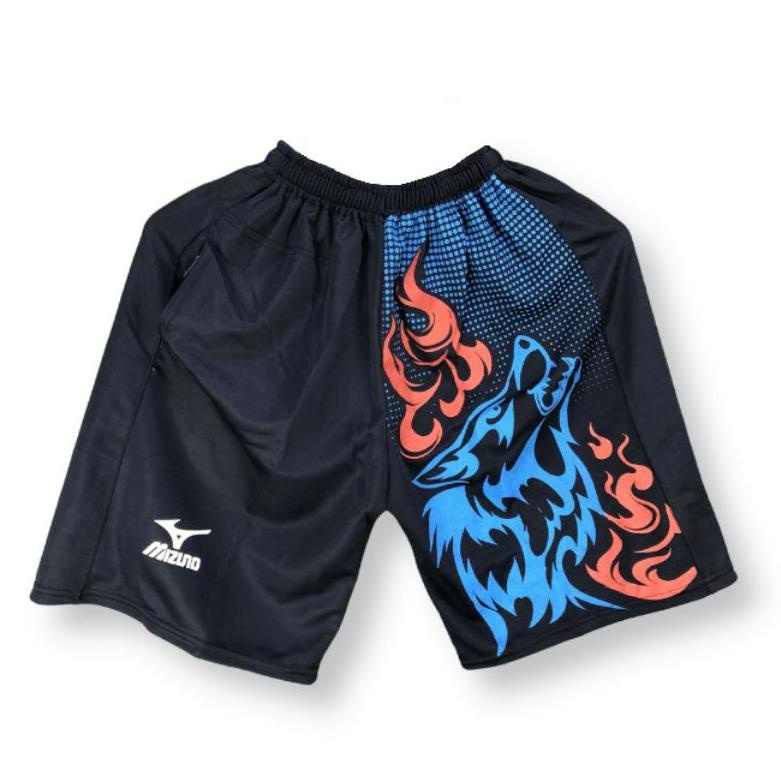 Alena STORE07 | กางเกงขาสั้น Men& 39;s Children& 39;s Wolf Motif ไซส์ M-XL