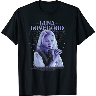 เสื้ เสื้อยืด พิมพ์ลายแม่มด Harry Potter Luna Lovegood สําหรับผู้ใหญ่S-5XL