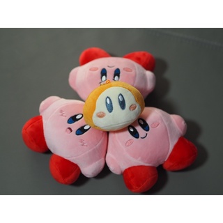 พร้อมส่ง🚨 พวงกุญแจตุ๊กตา Kirby สีหน้าต่างๆ