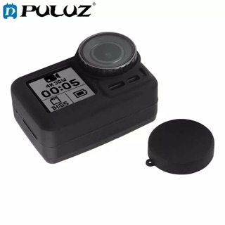 PULUZ Silicone Protective Case with Lens Cover for Osmo Action