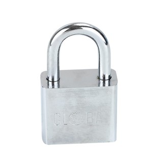 กุญแจลูกปืน GLOBAL 50 MM สีโครเมียมBEARING PADLOCK GLOBAL 50MM CHROMIUM