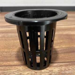 เมล็ด ขายดี/ตะกร้าปลูกผักไฮโดรโปรนิกส์เล็กสีดำ(กว้าง 70mm.สูง70mm.)/อินทรีย์ คละ สวนครัว ดอก